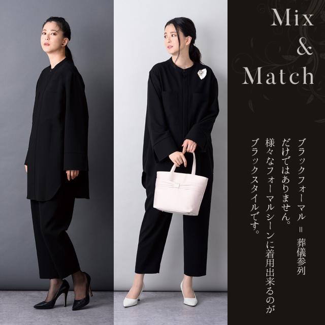 ルルコ（Lurco）/ブラックフォーマル ユニセックス レディース メンズ パンツスーツ フォーマレスブラック_7
