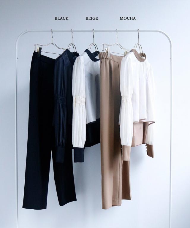 リプリート（REPLETE）/【REPLETE/WEB限定】LAYERED PANTS DRESSの通販