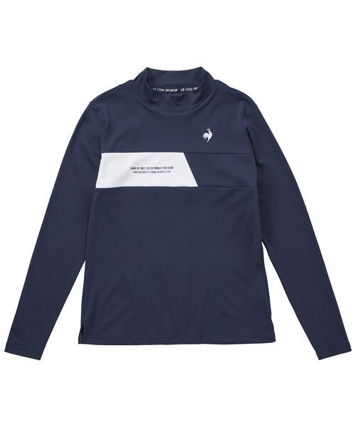 ルコック スポルティフ（lecoq sportif）/ハイネック モックネック長袖シャツ