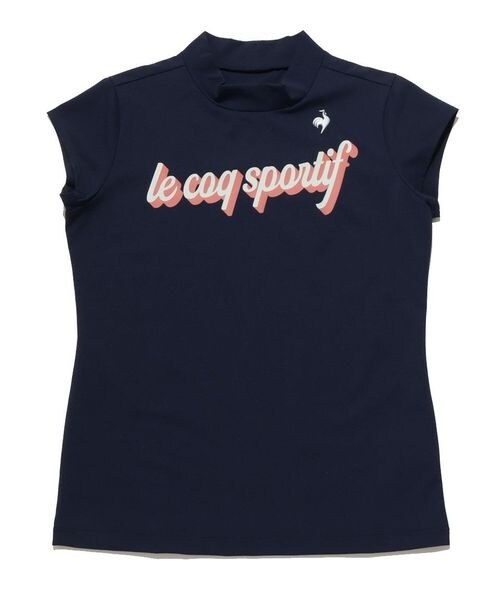 ルコック スポルティフ（lecoq sportif）/ハイネック EXCDRYキャップスリーブシャツ