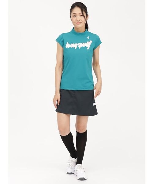 ルコック スポルティフ（lecoq sportif）/ハイネック EXCDRYキャップスリーブシャツ ルコック スポルティフ（lecoq sportif）/ハイネック EXCDRYキャップ