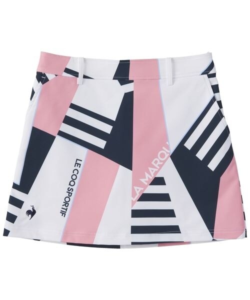 ルコック スポルティフ（lecoq sportif）/ハーフパンツ 幾何学柄スカート