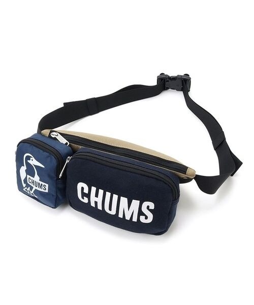 チャムス（CHUMS）/ウエストバッグ 3 POUCH BODY BAG SWEAT NYLON (3ポーチ ボディ バッグの通販は 5,752円