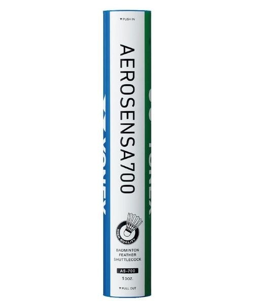 AEROSENS 700 バドミントンシャトル2本 ヨネックス（YONEX）/バドミントンシャトル エアロセンサ700