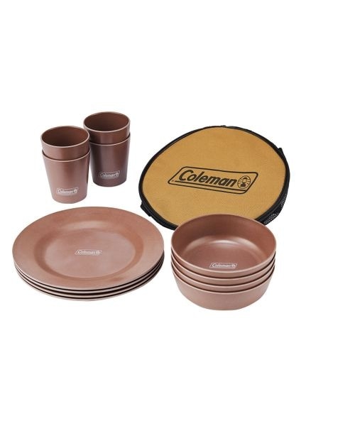 コールマン（coleman）/食器（ファミリー用） オーガニックテーブルウェアセット
