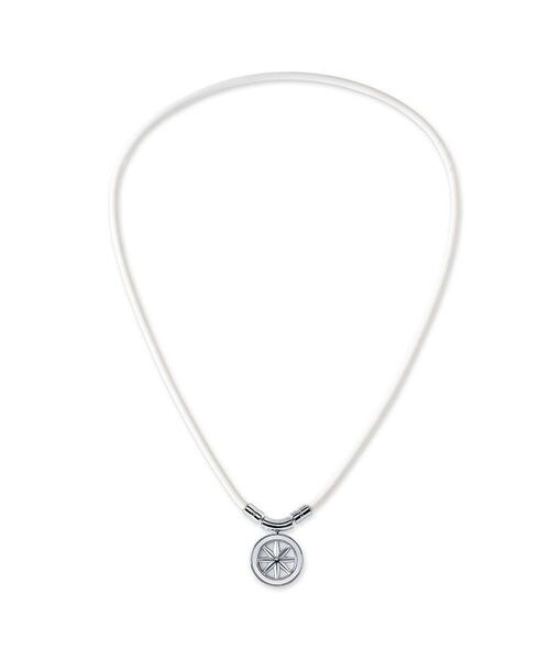 その他のブランド（other）/ネックレス EARTH MINI WHITE×SILVER 47CM その他のブランド（other）/ネックレス EARTH MINI WHITE×SILVER 47CM