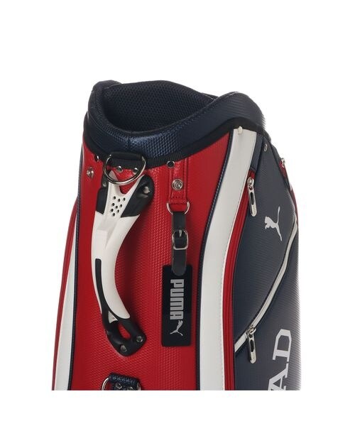PUMA プーマ ゴルフ キャディバッグ カートバッグ 赤 プーマ（PUMA