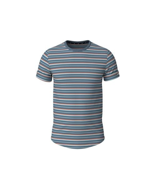 プリンス（prince）/ショートスリーブTシャツ NSBTSHIRT−DECADE STRIPE(エヌエスビーティーシャツ