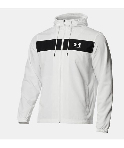 Hooded jacket Under Armour UA SPORTSTYLE WINDBREAKER-GRY