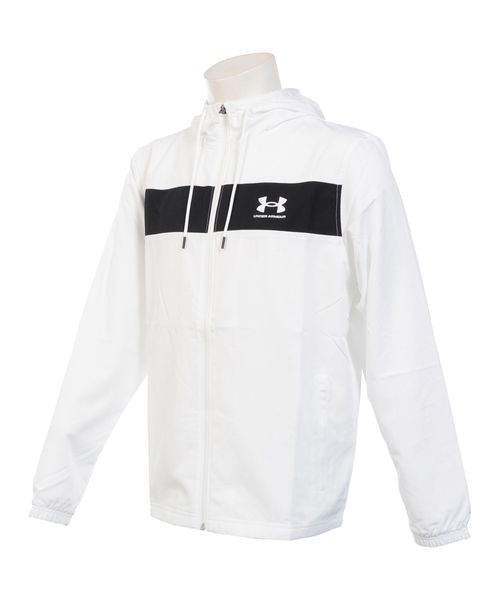 Hooded jacket Under Armour UA SPORTSTYLE WINDBREAKER-GRY