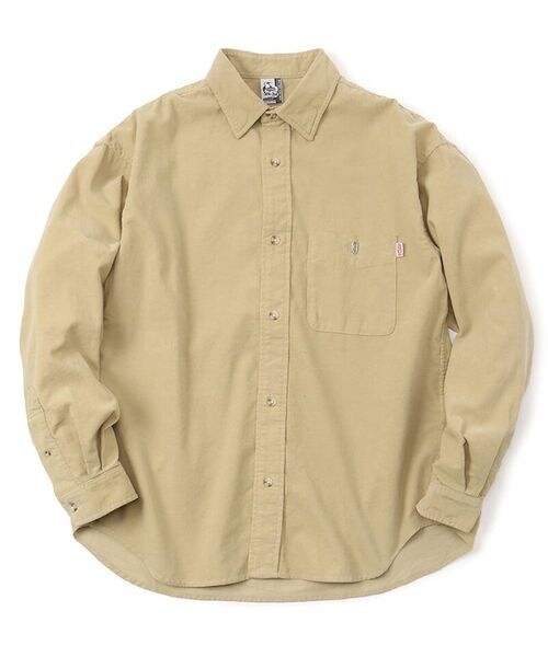 チャムス（CHUMS）/シャツ・ポロシャツ Oversized Corduroy Shirt (オーバーサイズド コーデュロ