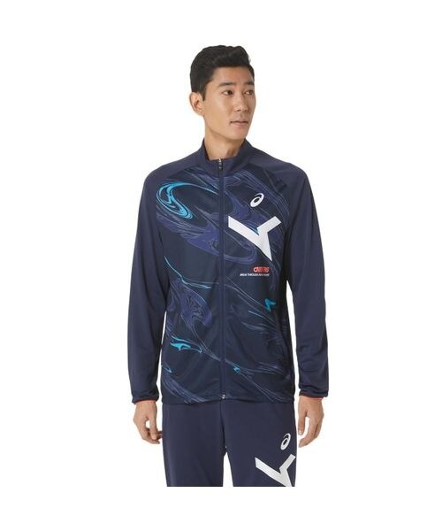 アシックス（asics）/ジャケット A−I−M DRY STRETCH KNIT GRAPHIC JACKETの通販は 7,380円