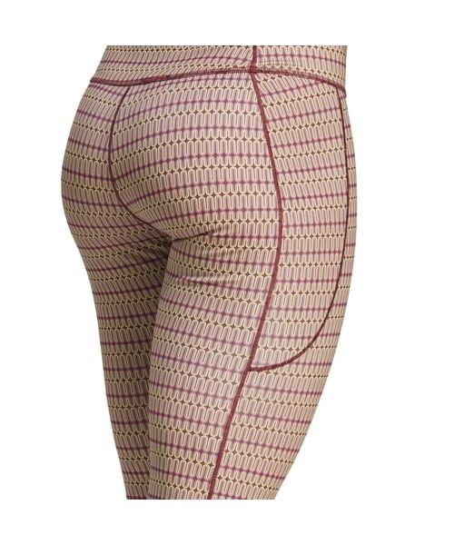 アディダス（adidas）/ボトムス W YOGA STO AOP タイツ