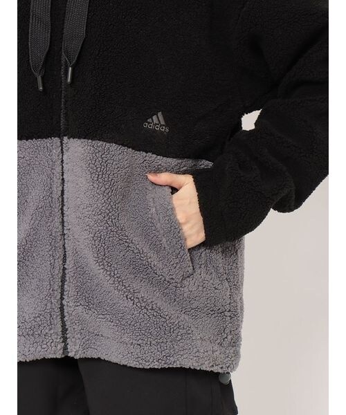 アディダス（adidas）/レディースアパレル W MH CB ボアジャケット_7