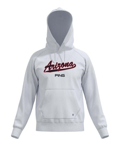 ピン ゴルフ（PING）/スウェット・パーカー アリゾナロゴプリントポリエステル裏毛フーディー