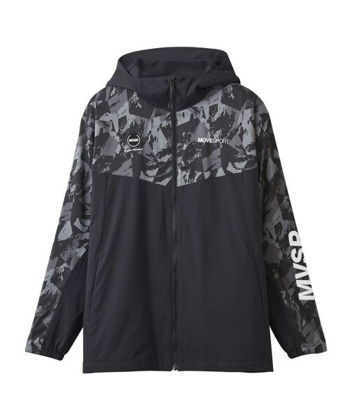 その他のブランド（other）/ジャケット HEATNAVI 総柄グラフィック スリーブロゴ フルジップフーディー