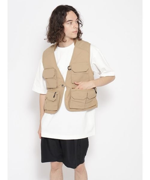 サニデイズトウキョウ（sanideiz TOKYO）/ジャケット タスランナイロン ユーティリティベスト MENS サニデイズトウキョウ（sanideiz TOKYO）/ジャケット タスランナイロン