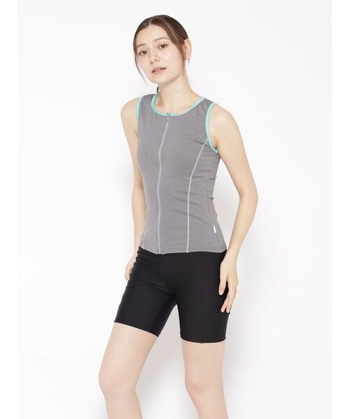 サニデイズトウキョウ（sanideiz TOKYO）/フィットネス スイムウェア LADIES  ノースリーブセパレーツ