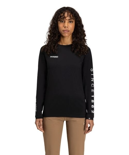 マムート（MAMMUT）/長袖Tシャツ（ロンT） QD LOGO PRINT LONGSLEEVE T