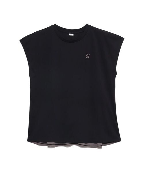 サニデイズトウキョウ（sanideiz TOKYO）/ショートスリーブTシャツ for RUN ドライスムースpr バックペプラムTシャツ LADIES