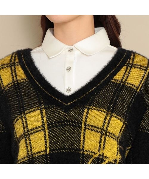 その他のブランド（other）/スウェット・パーカー チェックジャカード