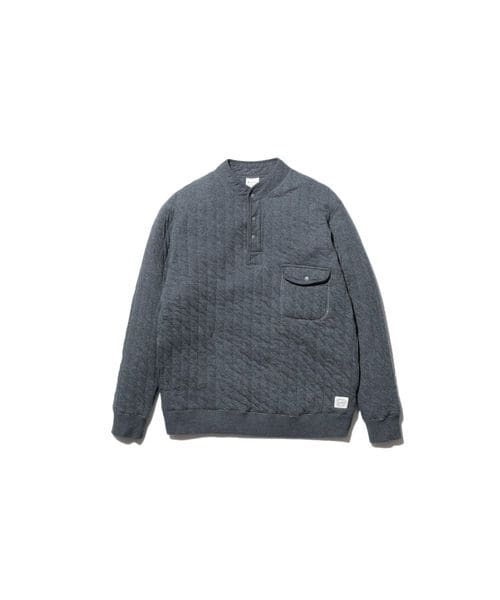 スノーピーク（peak）/その他トップス NATURAL WARM STRETCH PULLOVER L M．GREY