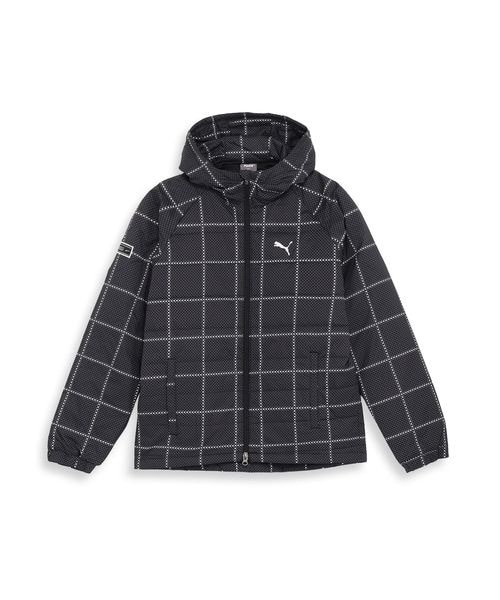 プーマ（PUMA）/ジャケット ゴルフ　ストレッチクラシカルチェックFZナカワタパーカブルゾン