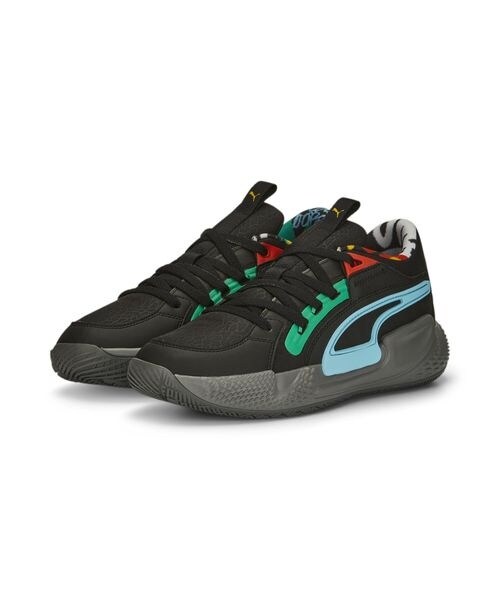PUMA - 新品　PUMA プーマ　バッシュ　バスケット　シューズ　コートアンドライダー プーマ（PUMA）（メンズ）バスケ シューズ バッシュ プーマ