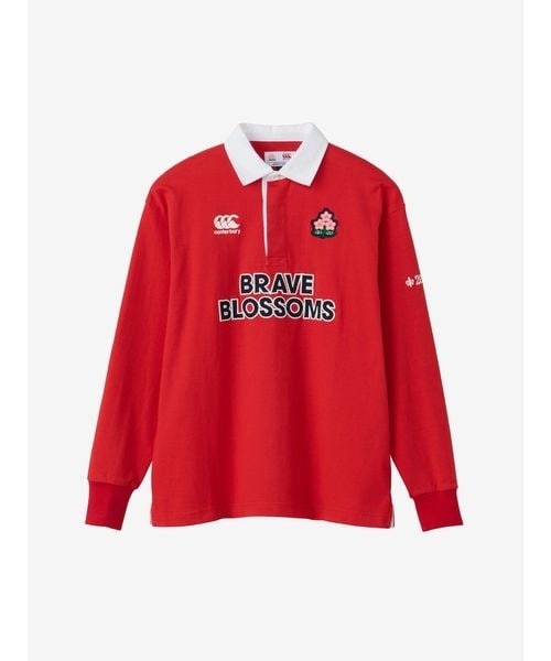 カンタベリー（canterbury）/スウェット JAPAN L／S  RUGBY JERSEY
