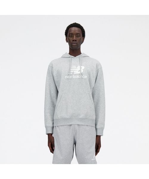 ニューバランス（new balance）/スウェット・パーカー Sport Essentials Stacked Logo スウェットフーディ