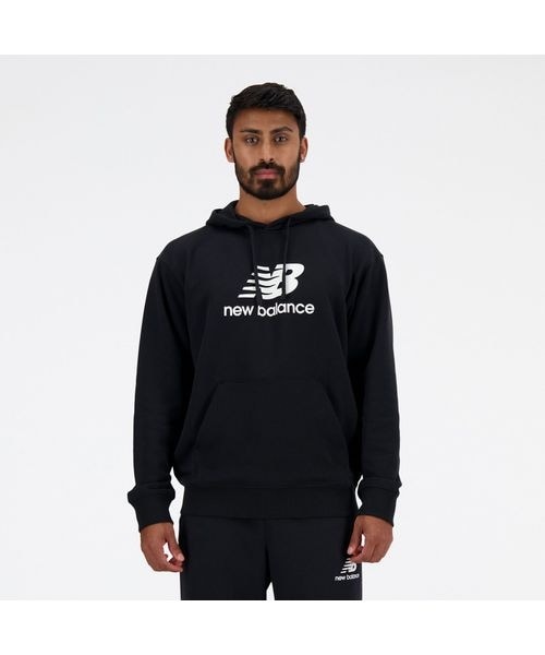 ニューバランス（new balance）/スウェット・パーカー Sport Essentials Stacked Logo スウェットフーディ