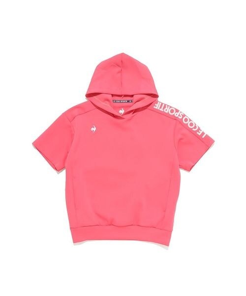 ルコックスポルティフ（ゴルフ）（le coq sportif golf）/スウェット・パーカー スフレダンボール半袖フーディー