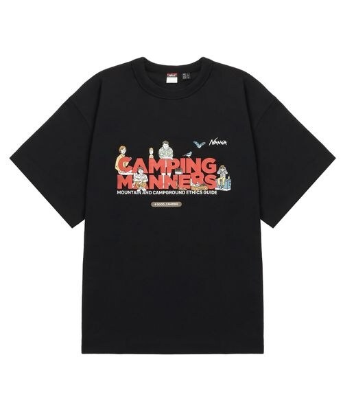 ナンガ（NANGA）/Tシャツ ECO HYBRID CAMPING MANNERS SOAP BUBBLES TEEの通販は