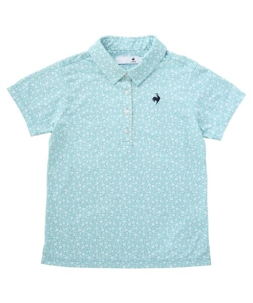 ルコックスポルティフ（ゴルフ）（le coq sportif golf）/シャツ・ポロシャツ 【ストレッチフォーサー】花柄半袖シャツ