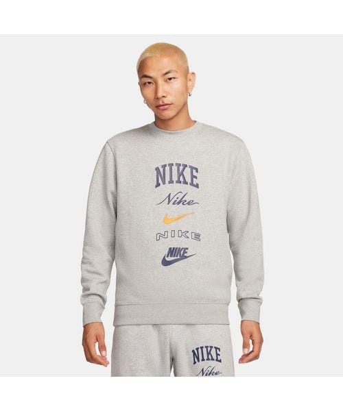 ナイキ（NIKE）/スウェット・パーカー ナイキ クラブ BB スタック GX L／S クルー