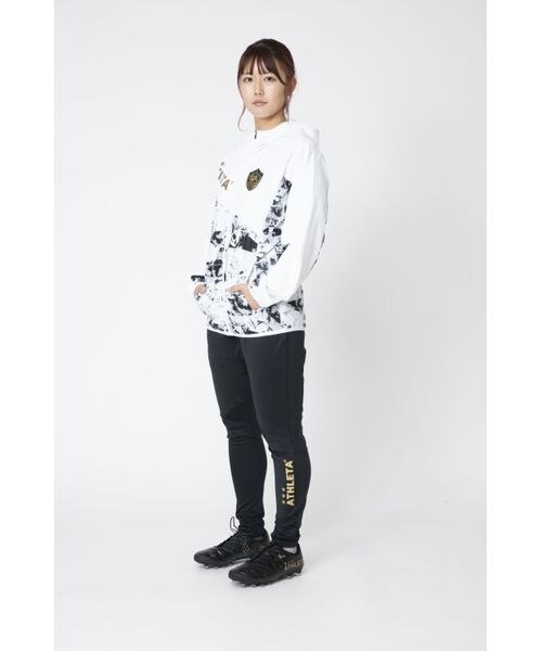 アスレタ ATHLETA FCA ストレッチウィンドジャケット Oサイズ 黒 アスレタ ATHLETA FCA ストレッチウィンドジャケット （BLK MIX