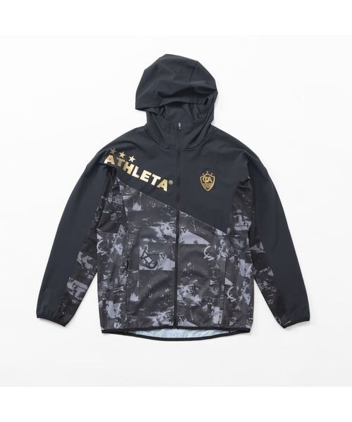 ATHLETA - ★ATHLETA ウィンドジャケット＆パンツ 黄×黒 Lサイズ★ ウィンドウォームシャツパンツセット・ATHLETA(アスレタ）02411