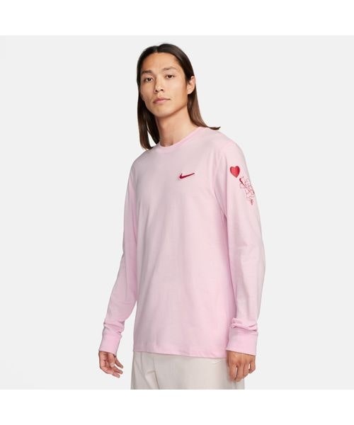 NIKE HEART AND SOLE ロンT 長袖 かわいいハートロゴ シルエット NIKE HEART AND SOLE ロンT 長袖 かわいいハートロゴ シルエット