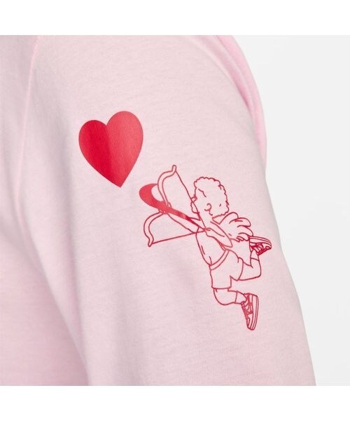 NIKE HEART AND SOLE ロンT 長袖 かわいいハートロゴ シルエット NIKE HEART AND SOLE ロンT 長袖 かわいいハートロゴ シルエット