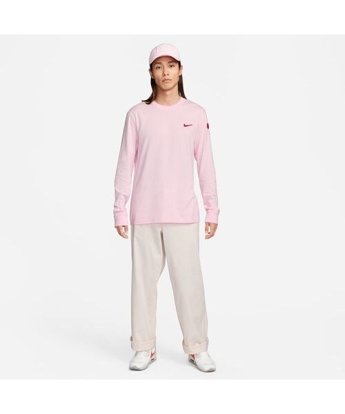 ナイキ Lサイズ ロンT 長袖 Tシャツ ハートロゴ メンズ レディース NIKE ナイキ NSW HEART AND SOLE レディース 長袖Tシャツ ロンT