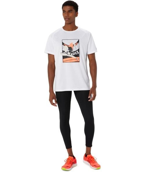 asics - アシックス  YAGASURI GRAPHIC LONG TIGHT アシックス（asics）/ボトムス MEN YAGASURI GRAPHIC LONG TIGHT