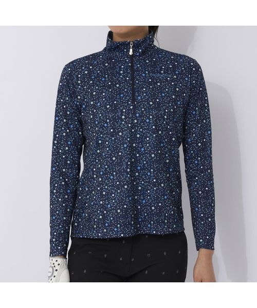 マリ・クレール（marie claire）/ハイネック マリ．クレールナガソデ シャツ ガラ