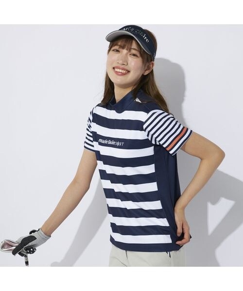 マリ・クレール（marie claire）/ハイネック マリ．クレールハンソデ シャツ ガラの通販は 5,231円