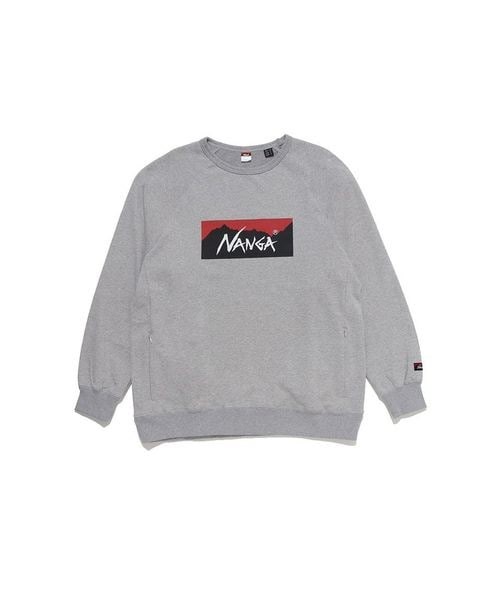 ナンガ（NANGA）/スウェット・パーカー ECO HYBRID BOX LOGO SWEATSHIRT