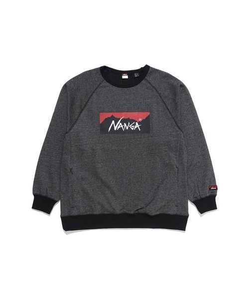 ナンガ（NANGA）/スウェット・パーカー ECO HYBRID BOX LOGO SWEATSHIRT