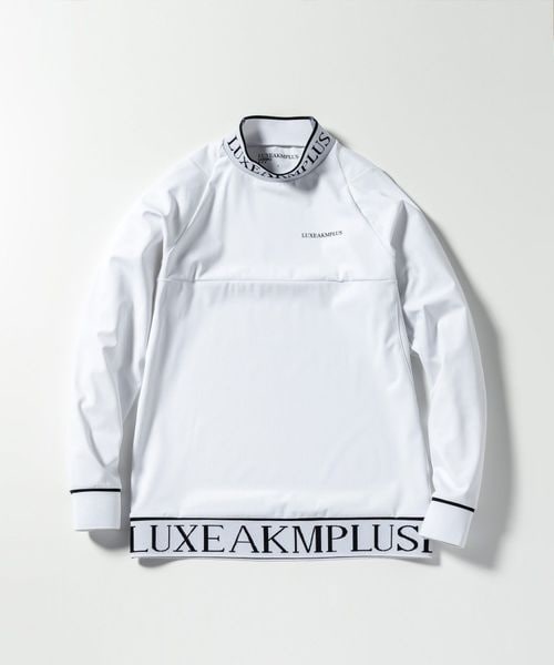その他のブランド（other）/ハイネック HEM LOGO MOCK NECK LONG T−SHIRT