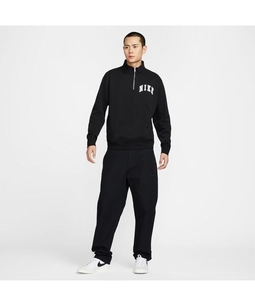 ナイキ（NIKE）/ジャケット ナイキ クラブ BB ARCH ハーフジップ L／S