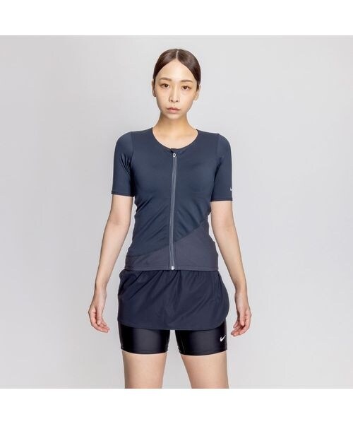 ナイキ（NIKE）/フィットネス ナイキ SP25 ジップ付き半袖2in1スカート