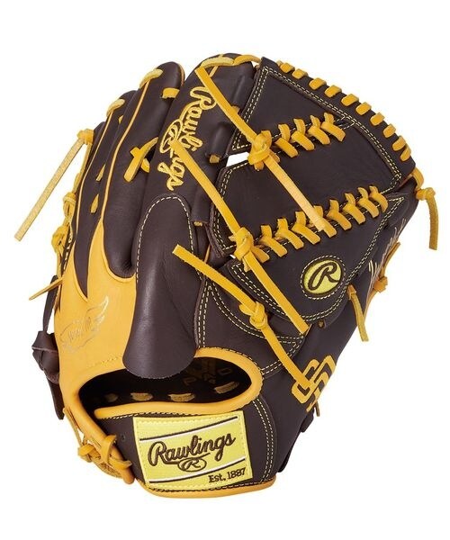 ローリングス 一般軟式ハイパーテックMLB TEAM ドジャース 投手用 右