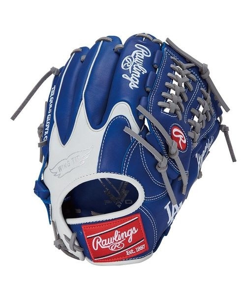 ローリングス（rawlings）/軟式グラブ 軟式 HYPER TECH MLB TEAM(ハイパーテックエムエルビーチーム)N55W